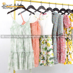 Second-Hand Short Ladies Cotton Dresses