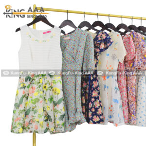 Second-Hand Short Ladies Cotton Dresses