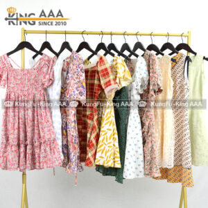 Second-Hand Short Ladies Cotton Dresses