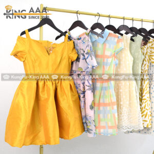 Second-Hand Short Ladies Cotton Dresses