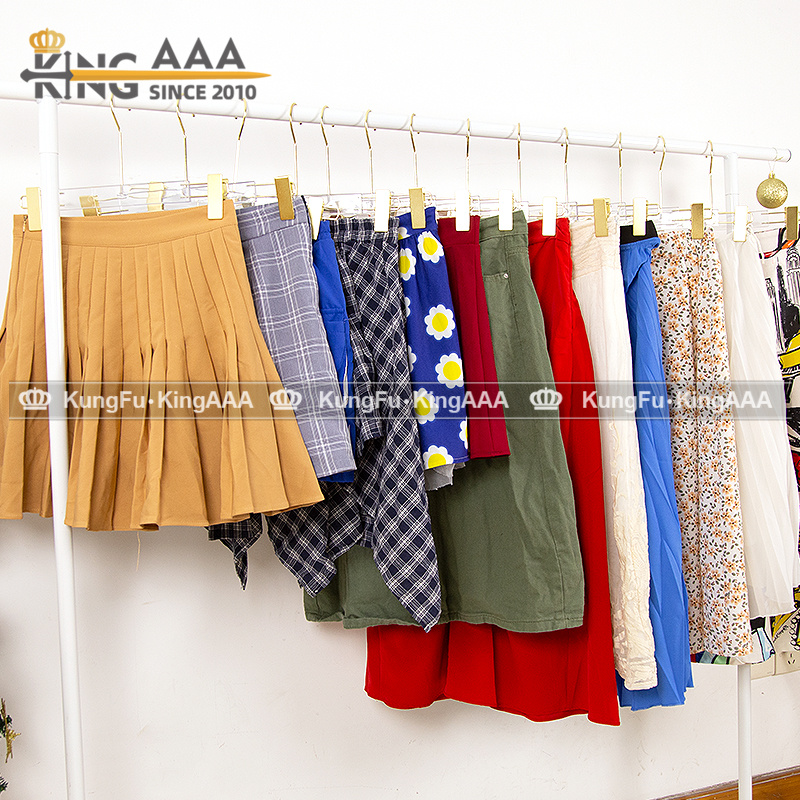 Wholesale Used Ladies Cotton Skirts - KingAAA Grade