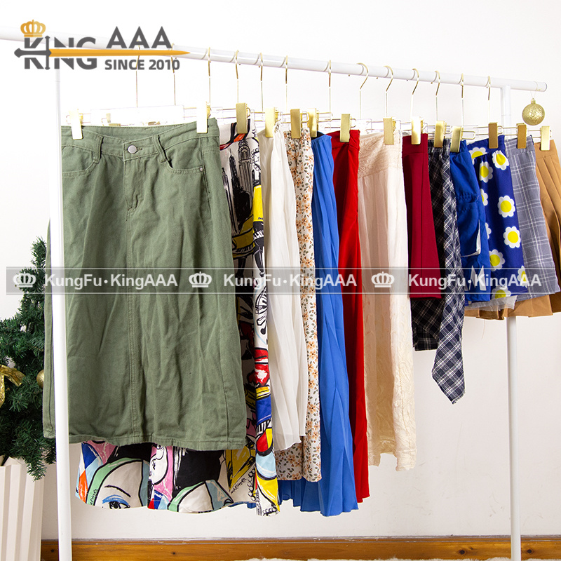Wholesale Used Ladies Cotton Skirts - KingAAA Grade