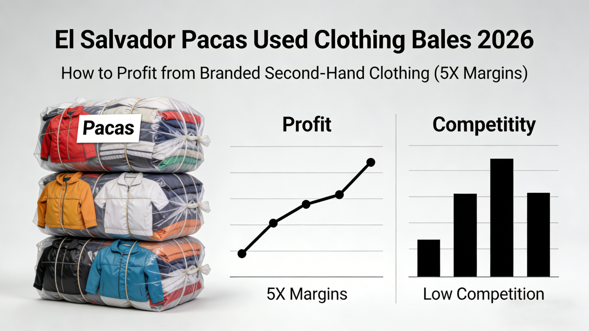Pacas Used Clothing Bales