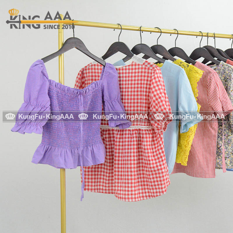 second hand Summer Ladies Cotton Blouse