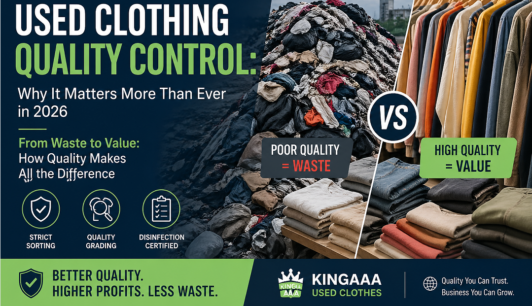 used clothing quality control